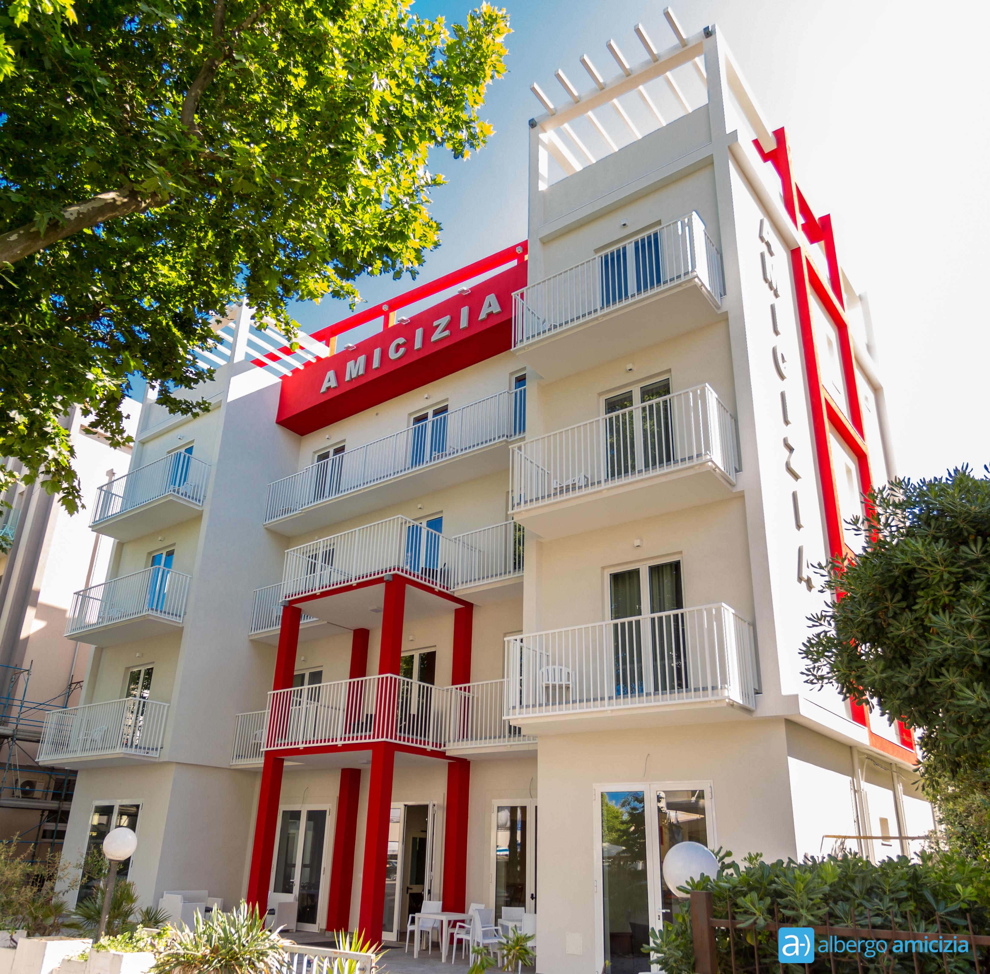Hotel Amicizia Rimini Exteriér fotografie